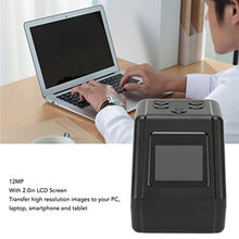 Load image into Gallery viewer, FAUOSWUK Film Slide Scanner, Converts 135 110 126Kpk Super 8 Films Slides Negatives to Digital JPG Photos 22MP with 2.0in LCD Screen, for TV PC Laptop Tablet_2226