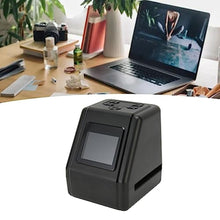 Load image into Gallery viewer, FAUOSWUK Film Slide Scanner, Converts 135 110 126Kpk Super 8 Films Slides Negatives to Digital JPG Photos 22MP with 2.0in LCD Screen, for TV PC Laptop Tablet_2228