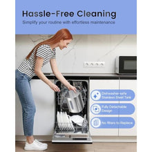 Load image into Gallery viewer, Feekaa Stainless Steel Humidifier Easy Clean, 1Gal/4L Cool Mist Humidifiers for Bedroom, Dishwasher Safe Humidifier Large Room, Humidifiers for Bedroom Baby Nursery Living Room Office, Black_1893