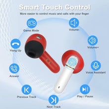 Load image into Gallery viewer, FEFURS Wireless Earbuds for Kids,Comfortable Wireless Earphones Fit Ergonomic Design Ball Shape Ear Buds with Mic for Android iOS Cell Phone Computer Laptop_14