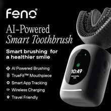 Load image into Gallery viewer, Feno Smartbrush Electric Toothbrush for Adults, Oscillating, Rechargeable, White_1689