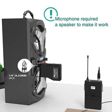Load image into Gallery viewer, FIFINE Wireless Microphone System, Wireless Microphone set with Headset and Lavalier Lapel Mics, Beltpack Transmitter and Receiver,Ideal for Teaching, Preaching and Public Speaking Applications-K037B, Black_1487