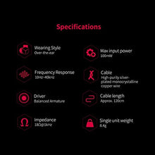 Load image into Gallery viewer, FiiO FA7S Headphone Earphones Wired 6BA High Resolution in-Ear Earbuds for Smartphone/PC/Player(Black)_2023