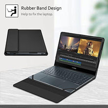 Load image into Gallery viewer, Fintie Sleeve Case for 13.3" ASUS ZenBook Flip 13 UX363JA / ASUS ZenBook Flip S UX371EA / LG Gram 13 13Z970 13Z980 13Z990 - Premium PU Leather Protective Portfolio Book Cover, Black_317