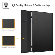 Load image into Gallery viewer, Fintie Sleeve Case for 14" Samsung Galaxy Book Go NP545XLA / Lenovo IdeaPad S540 14 S540-14IWL S540-14API (Not Fit 14" Galaxy Chromebook Go)- Premium PU Leather Portfolio Book Cover, Black_1259