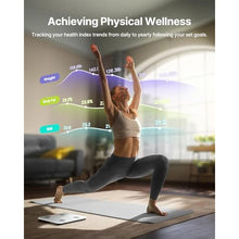 Load image into Gallery viewer, FITINDEX Smart Scale for Body Weight, FSA&HSA Eligible, Scale with BMI, Body Fat, Muscle Mass, Bluetooth,13 Body Composition Analyzer, Sync APP, Digital Bathroom, 400lb, White, WhiteBluetoothScale_8122