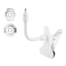 Load image into Gallery viewer, Flexible Baby Monitor Clip Clamp Mount Holder for HelloBaby HB65/HB40/HB6550/HB66/HB248/HB6339/HB6550 Pro, ANMEATE SM935E/SM650/Bonoch/ChildsFarm Baby Monitor, Long Gooseneck Arm, No Tools Needed, White_1