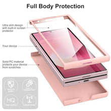 Load image into Gallery viewer, Foluu Slim Fit Case for Samsung Galaxy Z Fold 6, with Front Built-in Screen Protector, Ultra Thin Matte PC Protective Cover for Samsung Galaxy Z Fold6 5G 2024 (Pink), ZFoldPink_171