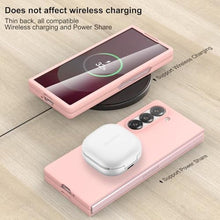 Load image into Gallery viewer, Foluu Slim Fit Case for Samsung Galaxy Z Fold 6, with Front Built-in Screen Protector, Ultra Thin Matte PC Protective Cover for Samsung Galaxy Z Fold6 5G 2024 (Pink), ZFoldPink_173