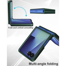 Load image into Gallery viewer, Foluu Slim Fit Case for Samsung Galaxy Z Flip 7, Ultra Thin Matte PC with Non-Slip Grip Full Protection Protective Cover for Samsung Galaxy Z Flip7 5G 2025 (Green)_473