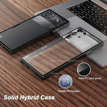 Load image into Gallery viewer, Foluu Slim Fit Case for ZTE Nubia Red Magic 10 Pro/Red Magic 10 Pro+, Translucent Matte Hard PC Back & Soft TPU Bumper Protective Shockproof Scratch Resistant Case for Red Magic 10 Pro 2024 (Black)_3350