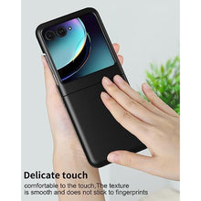 Load image into Gallery viewer, Foluu (Upgraded Slim Fit Case for Motorola Razr Plus 2023, Ultra Thin Matte PC with Non-Slip Grip Full Protection Protective Cover for Motorola Razr+ 2023 (Black)_417