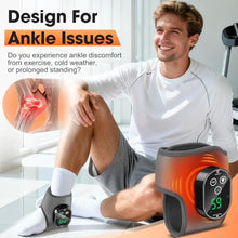 Load image into Gallery viewer, Foot Massager for Neuropathy Plantar Fasciitis, Foot Renew Ankle Massager, Grey_608