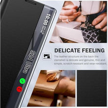 Load image into Gallery viewer, for Samsung Galaxy S25 Case Leather Flip Case, Galaxy S25 5G Phone Case with Kickstand Shockproof Protective Cover for Samsung S25 Shell (Silver)_2683