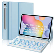 Load image into Gallery viewer, for Samsung Galaxy Tab S10 Lite/FE/S9 11 Inch/FE 5G 10.9 Inch Keyboard Case, SkyBlue_1