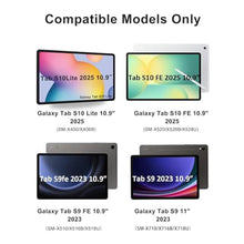 Load image into Gallery viewer, for Samsung Galaxy Tab S10 Lite/FE/S9 11 Inch/FE 5G 10.9 Inch Keyboard Case, SkyBlue_32