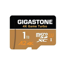 Load image into Gallery viewer, for Switch 1 Only GIGASTONE 1TB Micro SD Card, 4K Game Turbo, up to 160/130 MB/s, Memory Card for Gaming Console, Action Camera, UHD Video UHS-I U3 A2 4K C105-Years Data Recovery_1