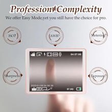 Load image into Gallery viewer, Forc Digital Camera,4K Camara de Fotos with 64GB Card, PinkPremium_771