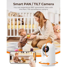 Load image into Gallery viewer, FOSCAM Home Security Camera R4S 4MP(2K) WiFi Camera, 2.4/5GHz Wireless IP Indoor Camera with AI Human Detection & Sound Detection, 33ft Night Vision, 2-Way Audio,Compatible with Alexa, White_2335