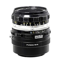 Load image into Gallery viewer, Fotasy Manual F Mount Lens to E-Mount Adapter, Nikkor F E Mount Adapter, Compatible with Sony a7 a7R a7s II III IV a9 a7c Alpha 1 a6600 a6500 a6400 a6300 a6100 a6000 a5100 a5000 a3500 ZV-E10, NikonLenstoSonyFE_611