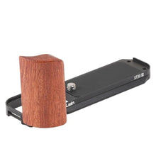 Load image into Gallery viewer, FOTGA Lightweight X-T30III Wooden L-Shape Side Handle Grip Hand Grip for Fujifilm X-T30 III Camera,with 1/4"-20 Mounts,Quick Release Arca Swiss Tripod Mount Plate, Black_245