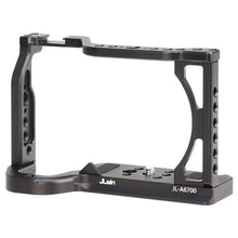Load image into Gallery viewer, Foto4easy a6700 cage for Sony A6700 Camera,Quick Release Plate for Arca-Swiss,1/4" & 3/8" Screw Holes and Cold Shoe Mount for Accessories, Black_1
