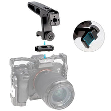 Load image into Gallery viewer, Foto4easy Black NATO Clamp Mini Top Handle + Quick Release NATO Rail 50mm_6524