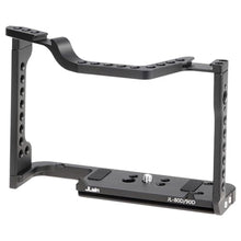 Load image into Gallery viewer, Foto4easy Camera Cage Compatible with Canon 90D 80D 70D Cameras,Quick Release Plate for Arca-Swiss,1/4" & 3/8" Screw Holes and Cold Shoe Mount for Accessories, Black_1