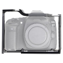Load image into Gallery viewer, Foto4easy Camera Cage Compatible with Canon 90D 80D 70D Cameras,Quick Release Plate for Arca-Swiss,1/4" & 3/8" Screw Holes and Cold Shoe Mount for Accessories, Black_6478
