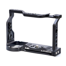 Load image into Gallery viewer, Foto4easy Camera Cage for Sony a7cii /a7cr Camera,Quick Release Plate for Arca-Swiss,1/4" & 3/8" Screw Holes and Cold Shoe Mount for Accessories, Black_6415