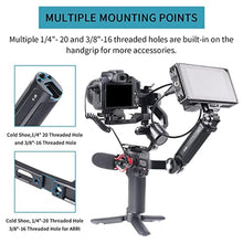 Load image into Gallery viewer, Foto4easy Gimbal Sling Handgrip Adjustable Handle for DJI RS 2 RSC 2 RS 3 RS 3 Pro RS 3 Mini Gimbal Handheld Stabilizer, Black_6778