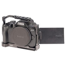 Load image into Gallery viewer, Foto4easy r50 cage rig for Canon EOS R50 Mirrorless Camera,Quick Release Plate for Arca-Swiss,1/4" & 3/8" Screw Holes and Cold Shoe Mount for Camera Accessories, Black_6773