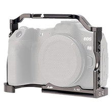 Load image into Gallery viewer, Foto4easy r8 cage for Canon R8 Camera with Quick Release Plate for Arca-Swiss,1/4" & 3/8" Screw Holes and Cold Shoe Mount for Camera Accessories, Black_6751