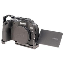 Load image into Gallery viewer, Foto4easy r8 cage for Canon R8 Camera with Quick Release Plate for Arca-Swiss,1/4" & 3/8" Screw Holes and Cold Shoe Mount for Camera Accessories, Black_6752