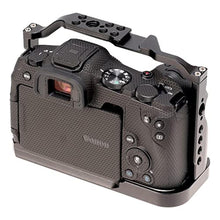 Load image into Gallery viewer, Foto4easy r8 cage for Canon R8 Camera with Quick Release Plate for Arca-Swiss,1/4" & 3/8" Screw Holes and Cold Shoe Mount for Camera Accessories, Black_6754