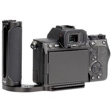 Load image into Gallery viewer, Foto4easy Universal Camera Side Handle Grip with Arca Swiss Plate for Canon Nikon Sony Fujifilm DSLR Camera, Black_6648