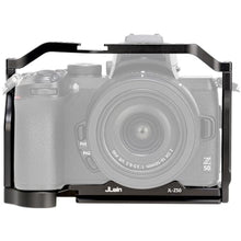 Load image into Gallery viewer, Foto4easy z 50 cage for Nikon Z 50 Camera,Quick Release Plate for Arca-Swiss,1/4" & 3/8" Screw Holes and Cold Shoe Mount for Accessories, Black_1