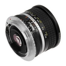 Load image into Gallery viewer, Fotodiox Lens Mount Adapter - Nikon Nikkor F Mount D/SLR Lens to Canon EOS (EF, EF-S) Mount SLR Camera Body, Black_8696