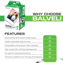 Load image into Gallery viewer, Fujifilm Instax Mini Film Two Instant Film Twin Packs - 40 EXP Total, ISO 800, Compatible to Evo, 12, 11, 40_31