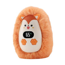 Load image into Gallery viewer, FytStycale Electric Hand Warmer Portable Quick Heating USB Rechargeable Soft Winter Small Hand Warmer for Fishing Camping Outdoor Kids, Orange_1