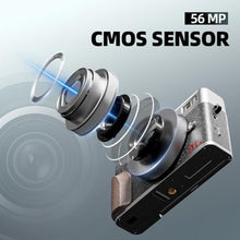 Load image into Gallery viewer, G-Anica Digital Camera, 56MP & 4K Video, 18X Zoom, Silver_2295