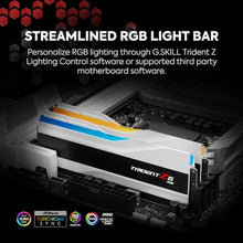 Load image into Gallery viewer, G.SKILL Trident Z5 RGB Series DDR5 RAM (Intel XMP 3.0) 64GB (2x32GB) 6400MT/s CL32-39-39-102 1.40V Desktop Computer Memory U-DIMM - Matte White (F5-6400J3239G32GX2-TZ5RW)_8405