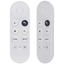 Load image into Gallery viewer, G9N9N Replace Voice Remote Control fit for 2020 Google Chromecast 4K TV GA01920-US GA01923-US GA01919-US GA02463-US GA01409-US GA02464-US, White_1