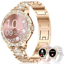 Load image into Gallery viewer, GADIXY Smart Watches for Women (Answer/Make Call),120+ Sport Fitness Tracker Smartwatch for Android iOS,1.32" HD Screen with Heart Rate/Blood Oxygen/Sleep Monitor/AI Voice Watches for Women,3 Straps_1