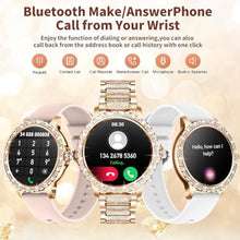 Load image into Gallery viewer, GADIXY Smart Watches for Women (Answer/Make Call),120+ Sport Fitness Tracker Smartwatch for Android iOS,1.32" HD Screen with Heart Rate/Blood Oxygen/Sleep Monitor/AI Voice Watches for Women,3 Straps_846