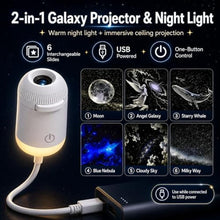 Load image into Gallery viewer, Galaxy Projector Night Light, Starry Sky Night Light Projector for Bedroom, White_265