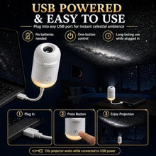 Load image into Gallery viewer, Galaxy Projector Night Light, Starry Sky Night Light Projector for Bedroom, White_267