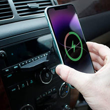 Load image into Gallery viewer, Galvanox Wireless Charging Car CD Slot Phone Holder - Magnetic Mount Charger with Secure CD-Player Attachment - Compatible with MagSafe, Black_1127
