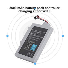 Load image into Gallery viewer, Gamepad Battery for WIIU, Compact Replacement 3.7V 3600mAh Built-in Battery for WIIU Controller Handle_8024