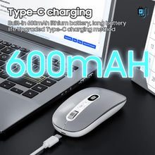 Load image into Gallery viewer, GAMINJA Ai Mouse With Voice Typing with ChatGPT & Translator(Silver New), Silvernew_50